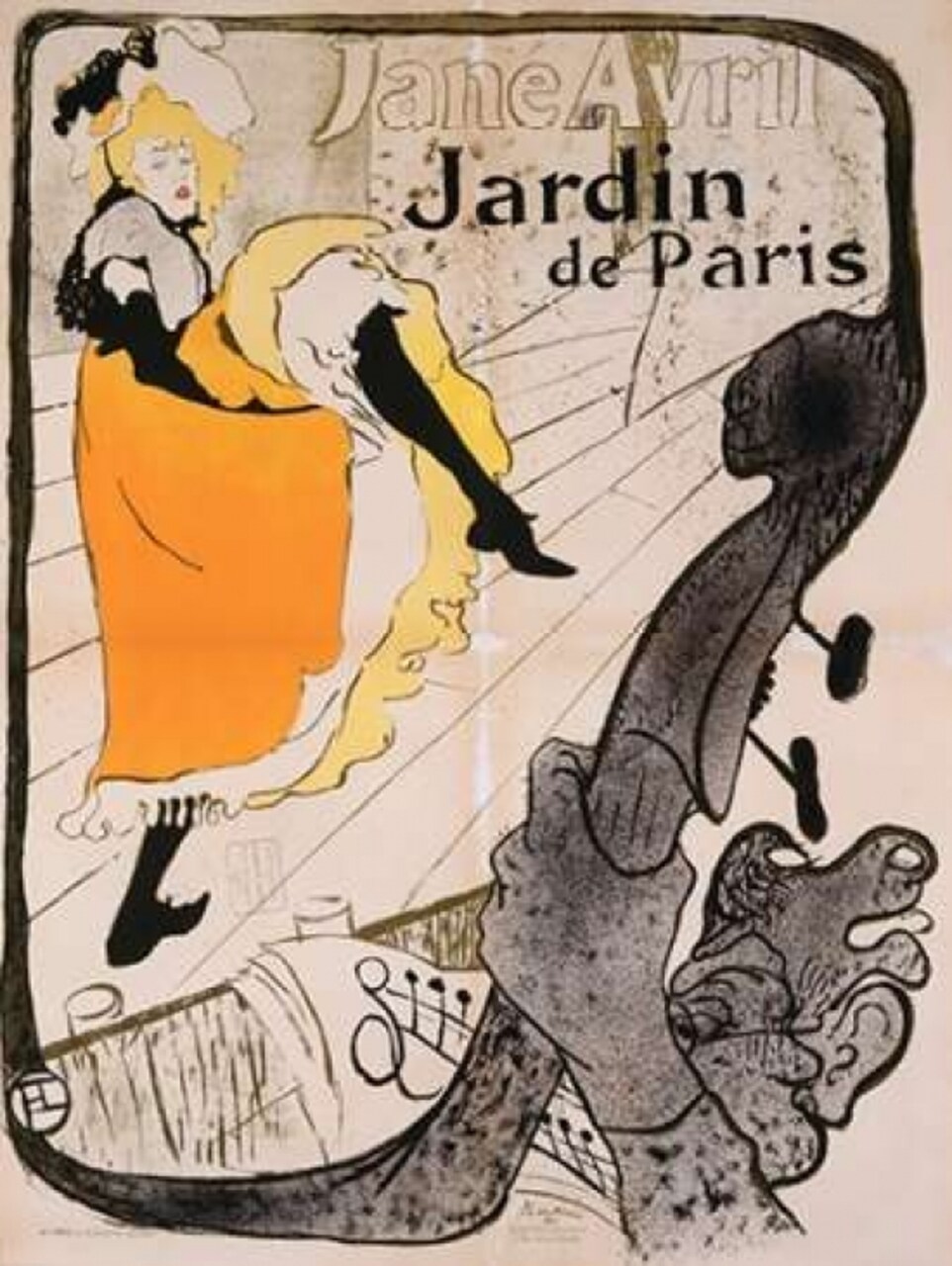 Jane Avril Poster Poster Print by Henri de Toulouse-Lautrec - Item # VARPDX3TL568